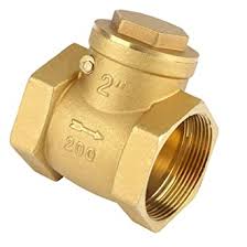 Brass None Return Valve[Flap Type]